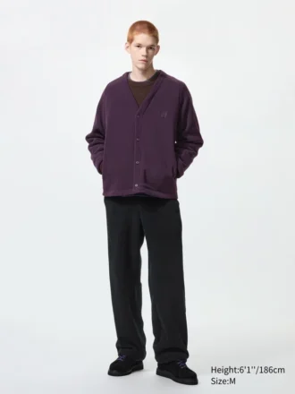 Cardigan in pile unisex