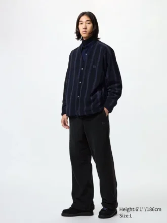 Cardigan in pile unisex | Stampa