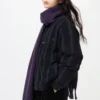 Cardigan in pile unisex | Stampa