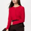 Cardigan Pointelle da donna Cardigan Pointelle da donna