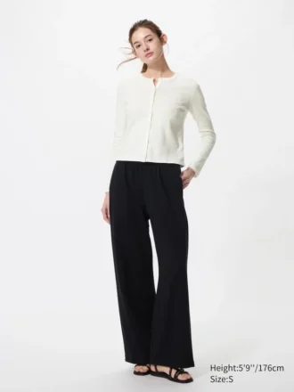Cardigan Pointelle da donna