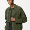 Cardigan unisex con collo a camicia e lavorazione a coste Milano