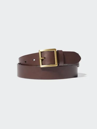 Cintura da uomo in pelle italiana