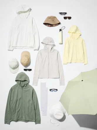 Ombrello compatto unisex con protezione UV