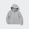 Felpa con cappuccio a maniche lunghe e zip integrale Kids Ultra Stretch Dry Sweat Felpa con cappuccio a maniche lunghe e zip integrale Kids Ultra Stretch Dry Sweat