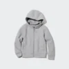 Felpa con cappuccio a maniche lunghe e zip integrale Kids Ultra Stretch Dry Sweat Felpa con cappuccio a maniche lunghe e zip integrale Kids Ultra Stretch Dry Sweat