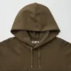 Felpa con cappuccio a maniche lunghe in jersey spazzolato da uomo Felpa con cappuccio a maniche lunghe in jersey spazzolato da uomo