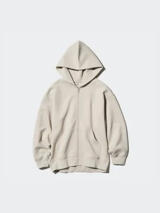 Felpa con cappuccio da donna Dry Sweat Relaxed con zip integrale