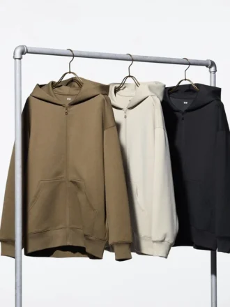 Felpa con cappuccio da donna Dry Sweat Relaxed con zip integrale