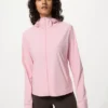 Felpa con cappuccio da donna Ultra Stretch AIRism con protezione UV e zip integrale