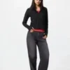 Felpa con cappuccio da donna Ultra Stretch AIRism con protezione UV e zip integrale
