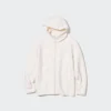 Felpa con cappuccio da uomo in tessuto Stretch Dry Sweat a maniche lunghe con zip integrale