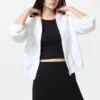 Felpa con cappuccio e zip integrale da donna Felpa con cappuccio e zip integrale da donna