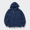 Felpa con cappuccio e zip integrale da donna (a righe) Felpa con cappuccio e zip integrale da donna (a righe)