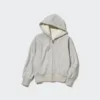 Felpa con cappuccio e zip integrale da donna HEATTECH con fodera in pile Felpa con cappuccio e zip integrale da donna HEATTECH con fodera in pile