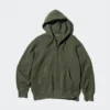 Felpa con cappuccio e zip integrale da uomo Felpa con cappuccio e zip integrale da uomo