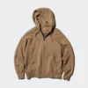Felpa con cappuccio e zip integrale da uomo Felpa con cappuccio e zip integrale da uomo