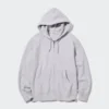 Felpa con cappuccio e zip integrale da uomo Felpa con cappuccio e zip integrale da uomo