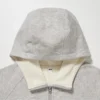 Felpa con cappuccio e zip integrale da uomo HEATTECH con fodera in pile Felpa con cappuccio e zip integrale da uomo HEATTECH con fodera in pile