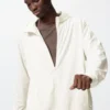 Felpa con cappuccio e zip integrale DRY-EX con protezione UV da uomo Felpa con cappuccio e zip integrale DRY-EX con protezione UV da uomo