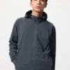 Felpa con cappuccio e zip integrale DRY-EX con protezione UV da uomo Felpa con cappuccio e zip integrale DRY-EX con protezione UV da uomo