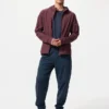 Felpa con cappuccio e zip integrale DRY-EX con protezione UV da uomo Felpa con cappuccio e zip integrale DRY-EX con protezione UV da uomo