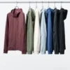 Felpa con cappuccio e zip integrale DRY-EX con protezione UV da uomo Felpa con cappuccio e zip integrale DRY-EX con protezione UV da uomo