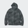 Felpa con cappuccio e zip integrale DRY-EX con protezione UV da uomo | Stampa