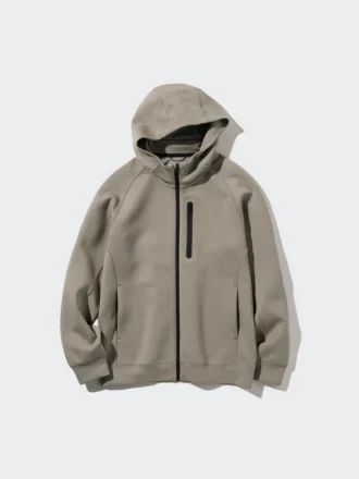 Felpa con cappuccio e zip integrale Dry Stretch da uomo Felpa con cappuccio e zip integrale Dry Stretch da uomo