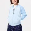 Felpa con cappuccio e zip integrale Kids AIRism con protezione UV Felpa con cappuccio e zip integrale Kids AIRism con protezione UV