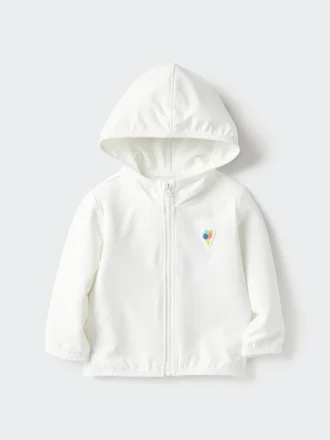 Felpa con cappuccio in rete con protezione UV Baby Baby