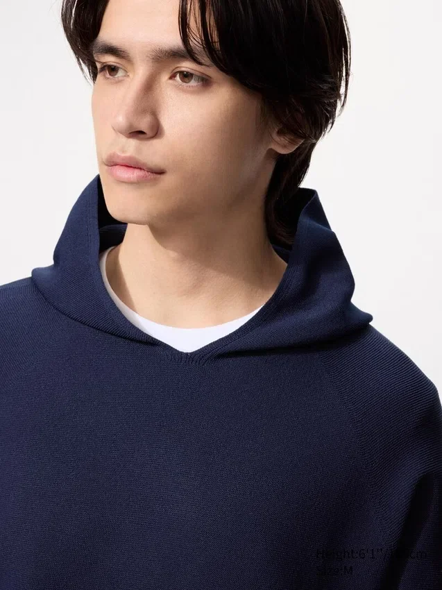 Felpa con cappuccio unisex in maglia 3D Knit lavabile Felpa con cappuccio unisex in maglia 3D Knit lavabile