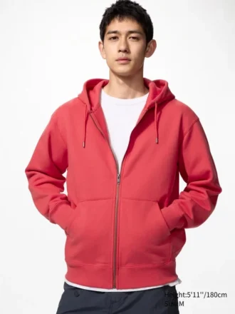 Felpa unisex con cappuccio e zip integrale Felpa unisex con cappuccio e zip integrale