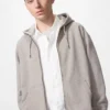 Felpa unisex con cappuccio e zip integrale Felpa unisex con cappuccio e zip integrale