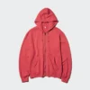 Felpa unisex con cappuccio e zip integrale