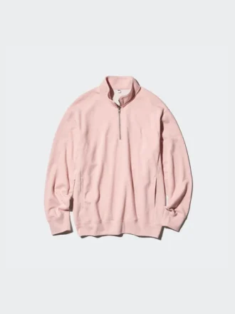 Felpa unisex con mezza zip Felpa unisex con mezza zip