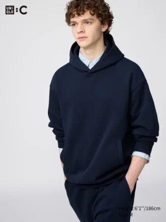 Felpa unisex oversize con cappuccio da felpa con cappuccio