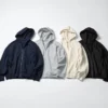 Felpa unisex oversize con cappuccio e zip integrale