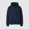 Felpa unisex oversize con cappuccio e zip integrale