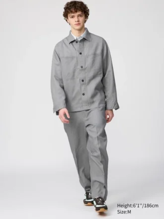 Giacca-camicia da uomo in Premium Linen