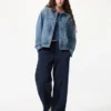 Giacca da camionista in denim unisex