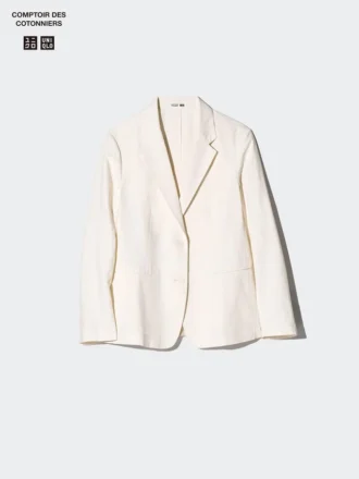 Giacca da donna in misto lino