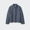 Giacca da giubbotto da uomo con zip Giacca da giubbotto da uomo con zip