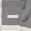 Giacca in pantaloncini in maglia da donna | A righe Giacca in pantaloncini in maglia da donna | A righe