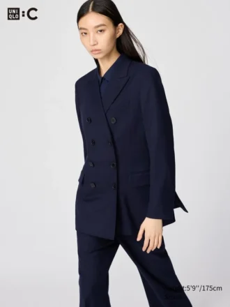 Giacca sartoriale da donna a doppio petto
