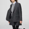 Giacca sartoriale da donna in tweed Giacca sartoriale da donna in tweed