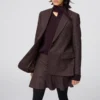 Giacca sartoriale da donna in tweed Giacca sartoriale da donna in tweed