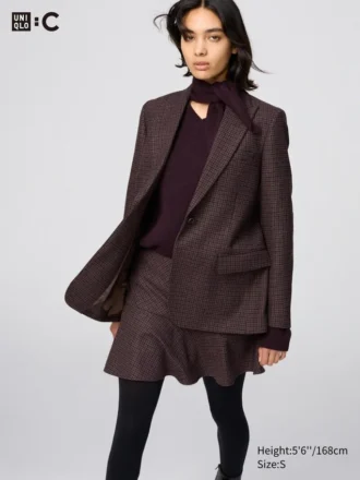Giacca sartoriale da donna in tweed Giacca sartoriale da donna in tweed