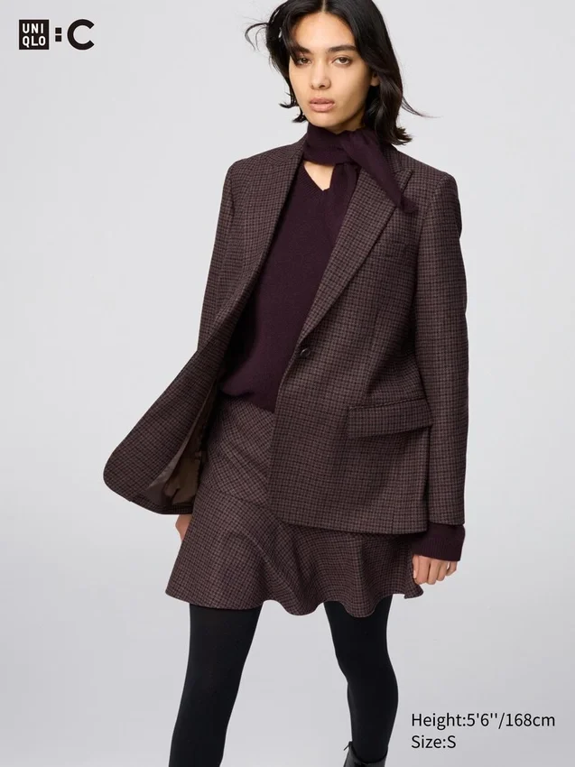 Giacca sartoriale da donna in tweed Giacca sartoriale da donna in tweed