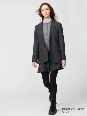 Giacca sartoriale da donna in tweed Giacca sartoriale da donna in tweed